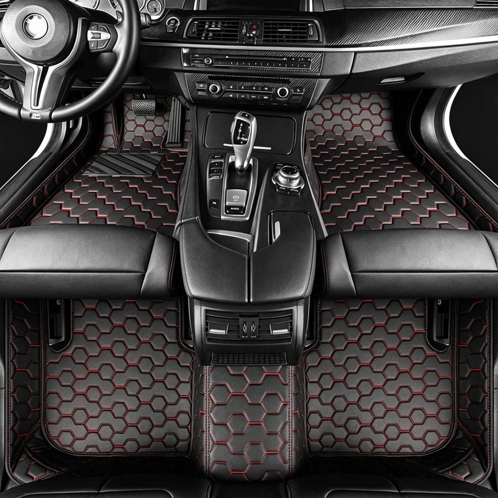 Mecha-Patterned Car Floor Mats