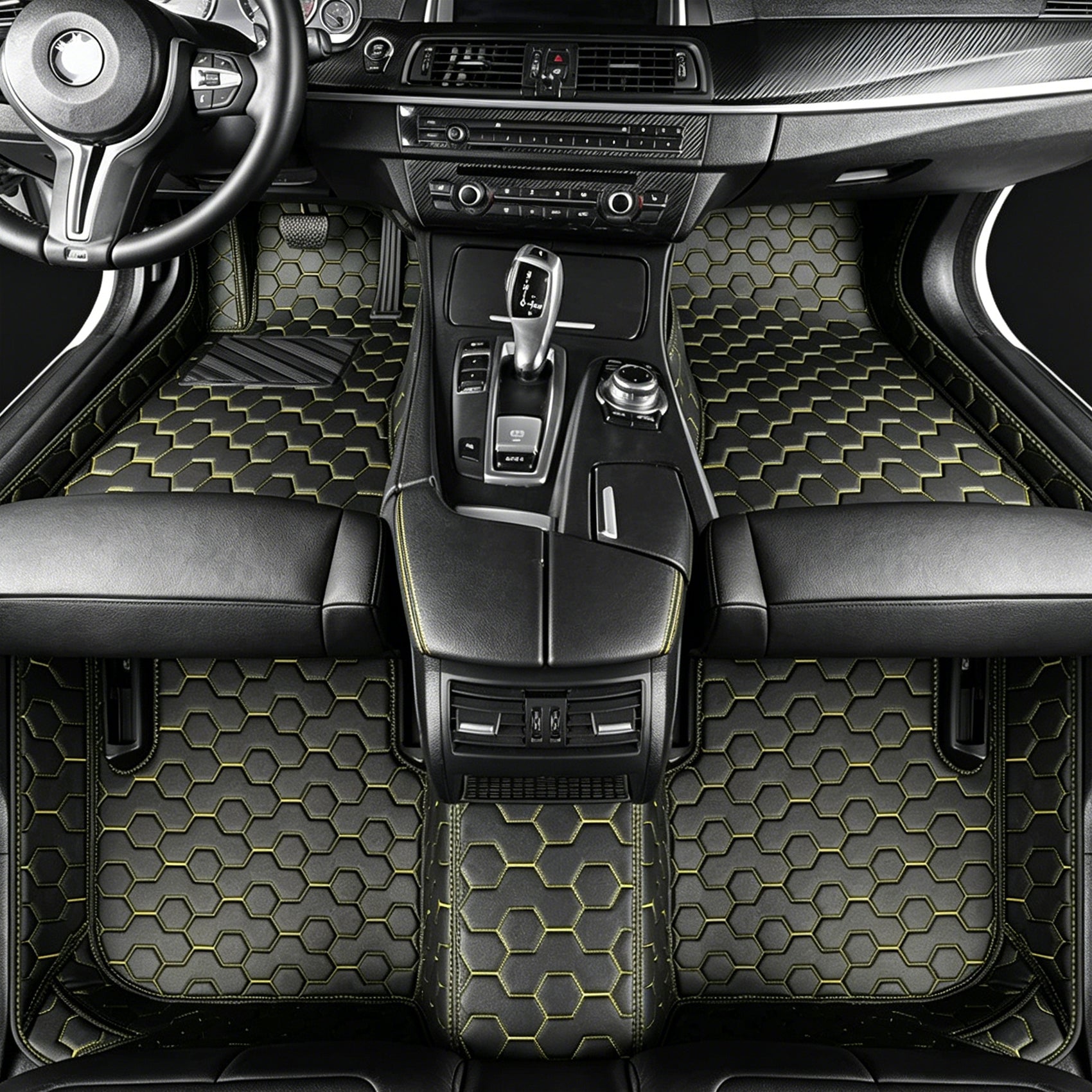 Mecha-Patterned Car Floor Mats