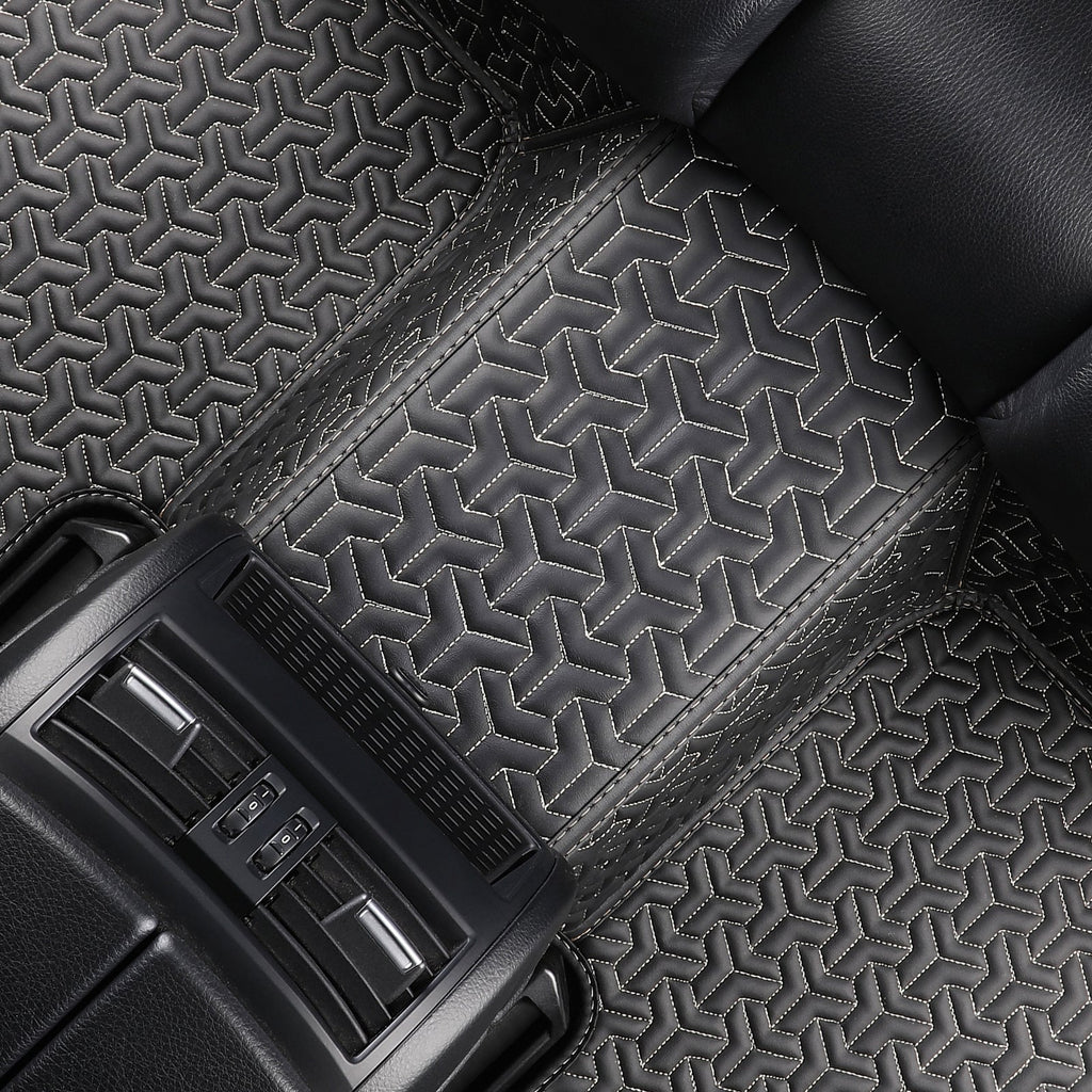 Trident Tread Car Floor Mats: Waterproof, suitable for all weather conditions and seasons, with customizable logos
