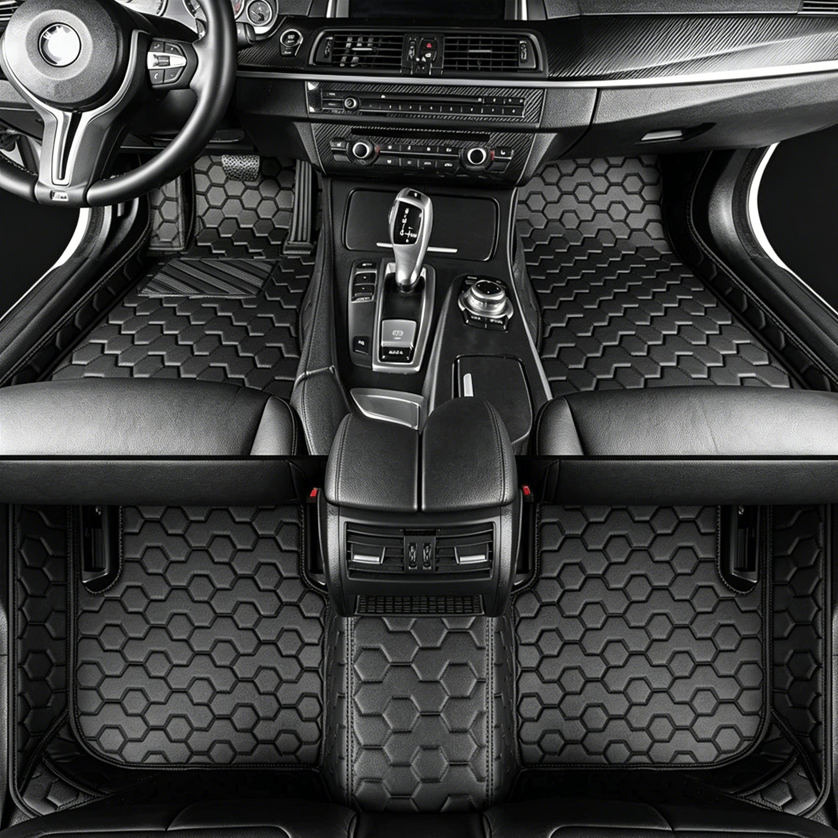 Mecha-Patterned Car Floor Mats