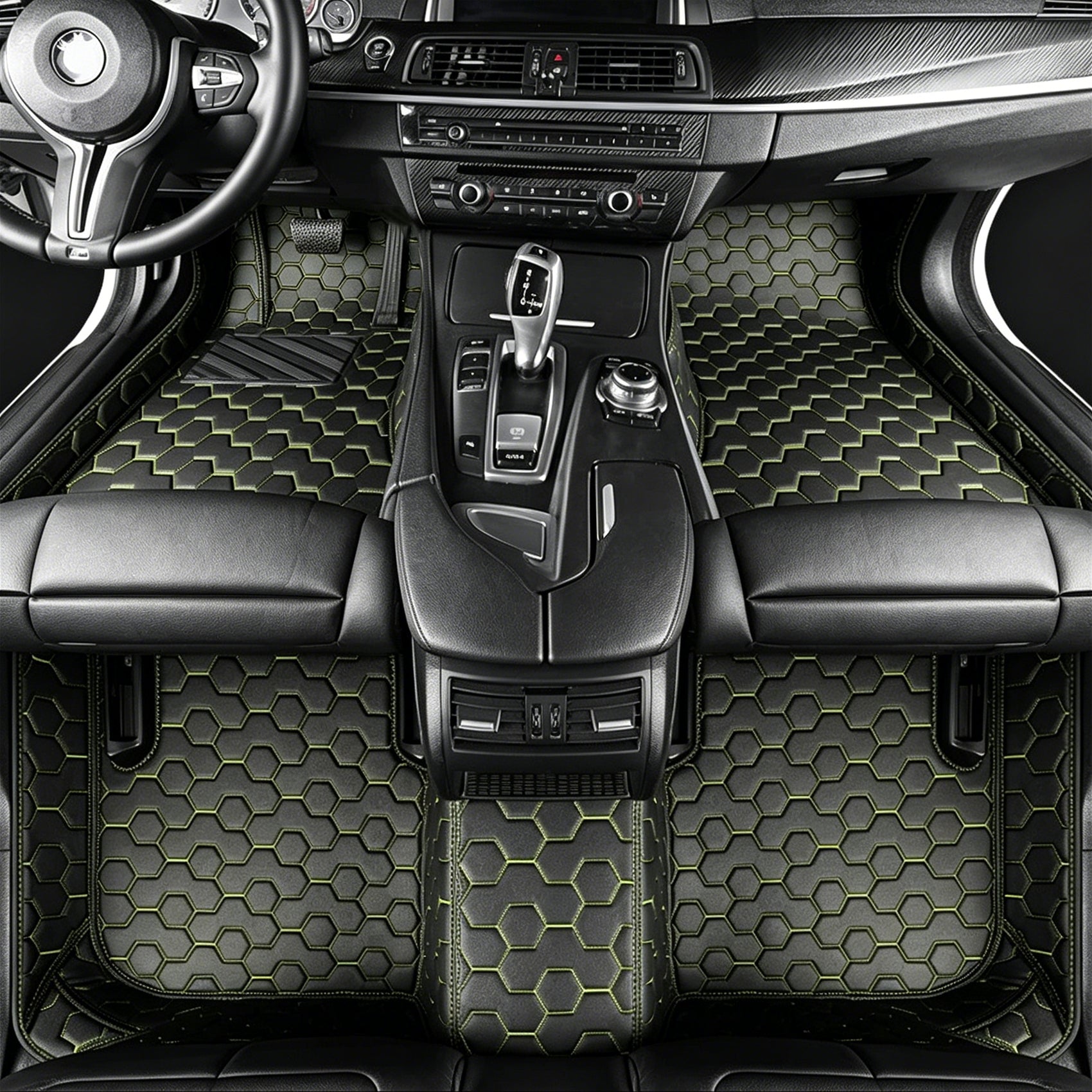 Mecha-Patterned Car Floor Mats