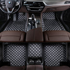 Square Car Floor Mats, With Logo Full Coverage Mats