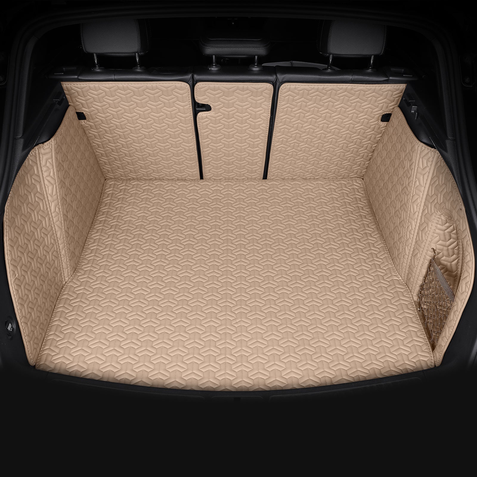 Trident Tread Waterproof Trunk Mat, Full-Coverage, Velcro Fastening