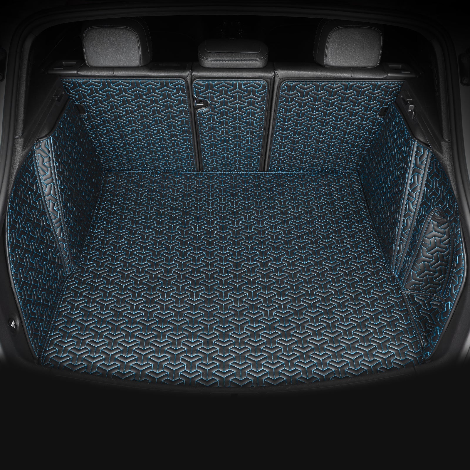 Trident Tread Waterproof Trunk Mat, Full-Coverage, Velcro Fastening