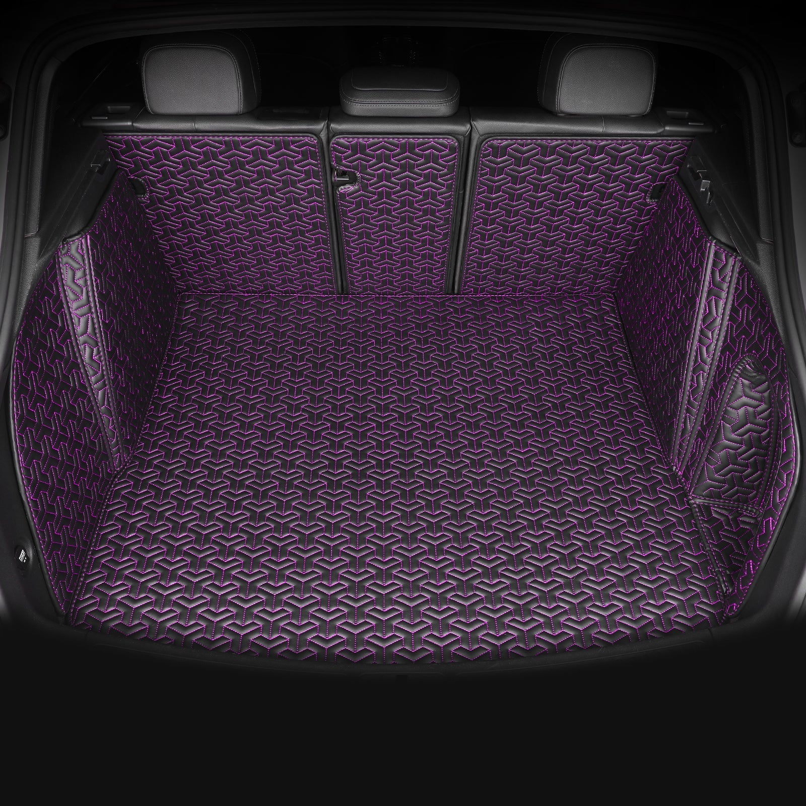 Trident Tread Waterproof Trunk Mat, Full-Coverage, Velcro Fastening