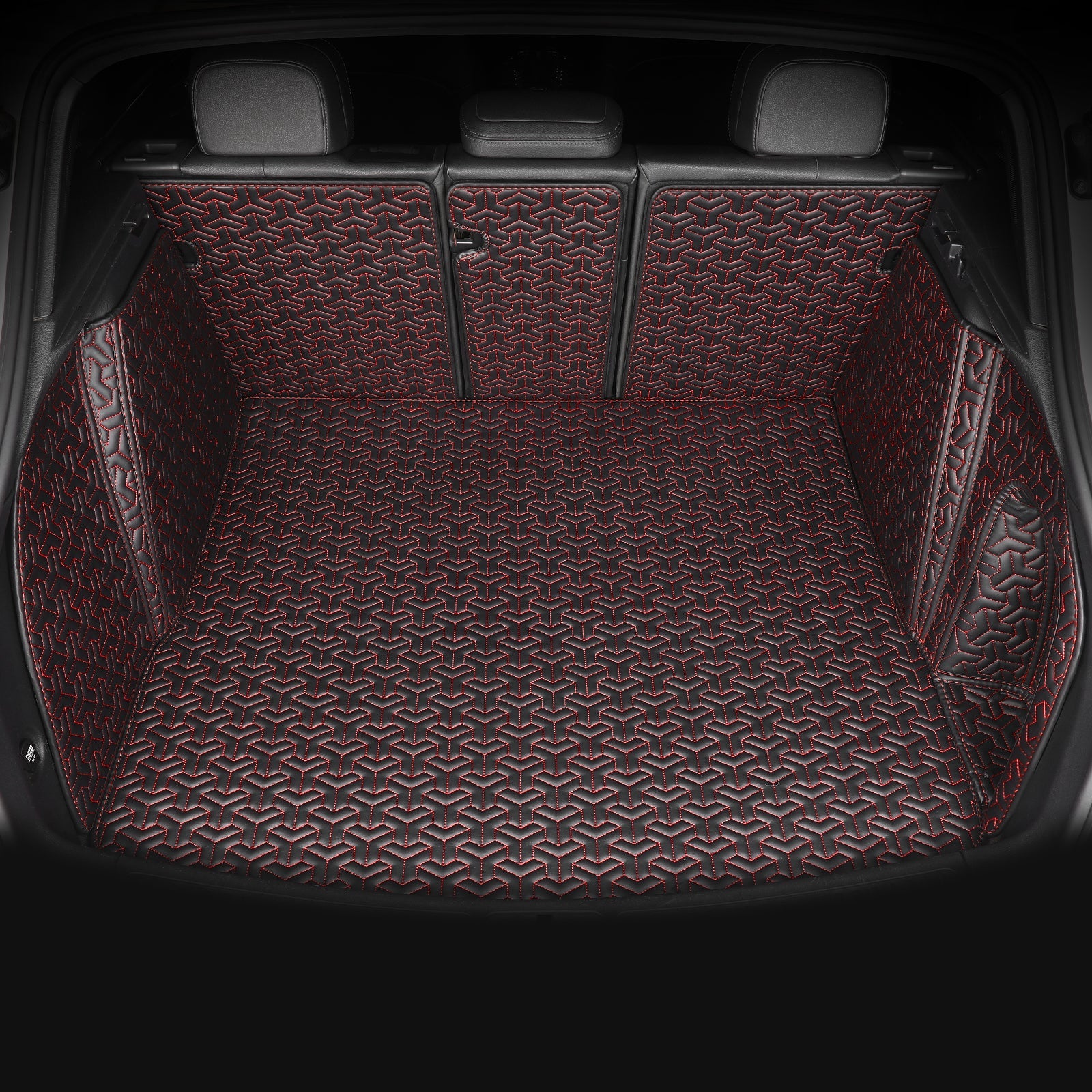 Trident Tread Waterproof Trunk Mat, Full-Coverage, Velcro Fastening