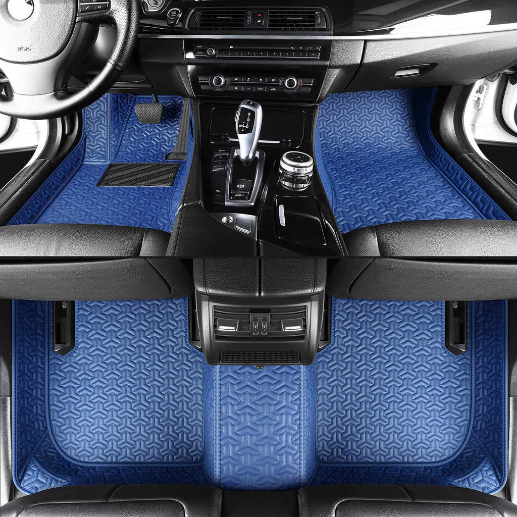 Trident Tread Car Floor Mats: Waterproof, suitable for all weather conditions and seasons, with customizable logos