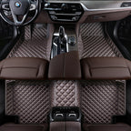 Square Car Floor Mats, With Logo Full Coverage Mats