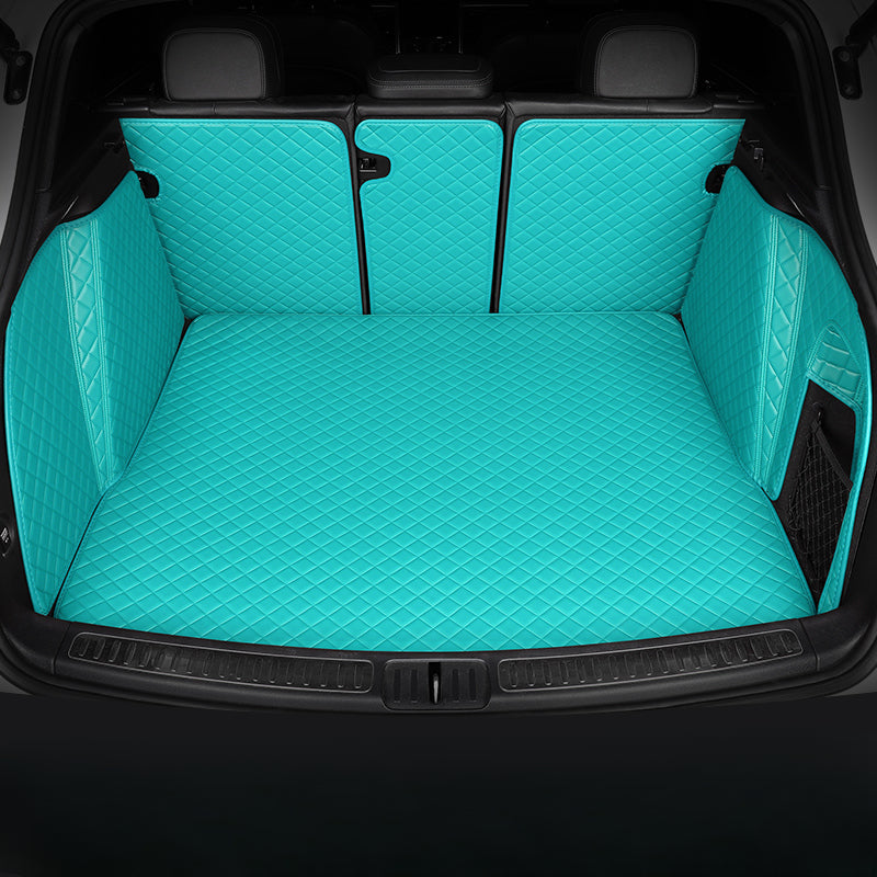 Waterproof Trunk Liners, Cargo Liners, and Pet Mats (Full Coverage with Invisible Velcro)