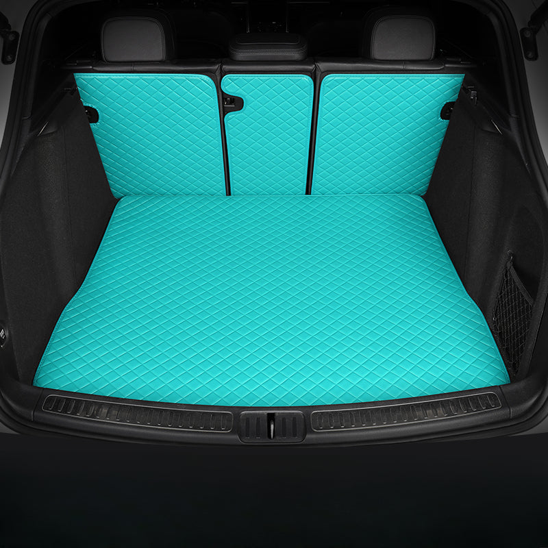 Waterproof Trunk Liners, Cargo Liners, and Pet Mats (Full Coverage with Invisible Velcro)
