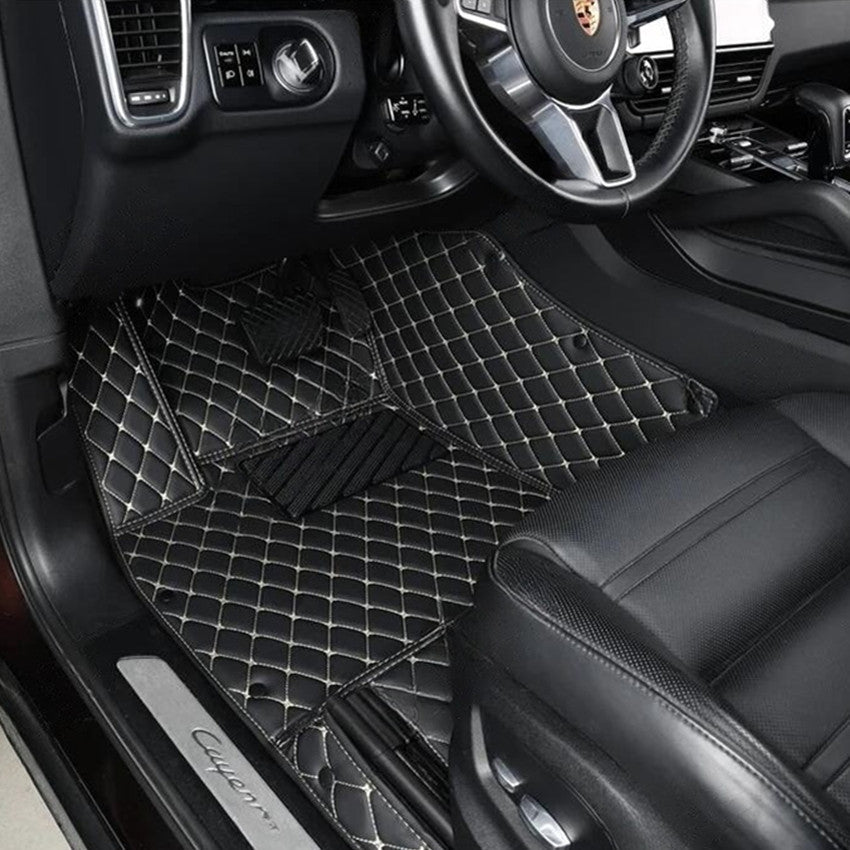 Diamond Car Floor Mats, Customizable Logo