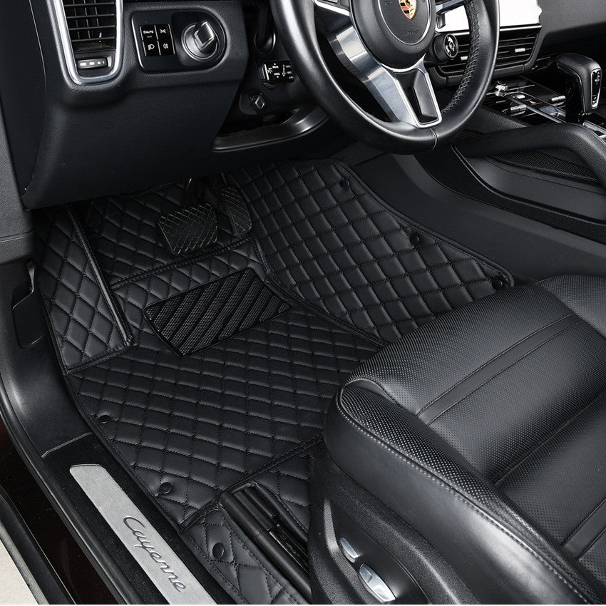 Diamond Car Floor Mats, Customizable Logo
