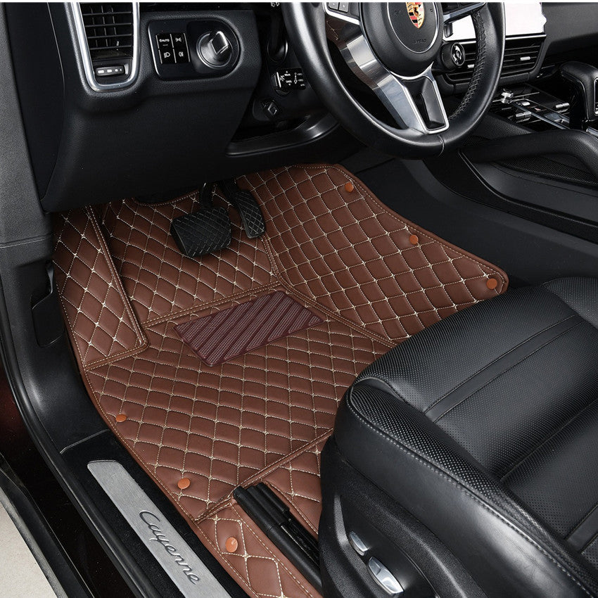 Diamond Car Floor Mats, Customizable Logo