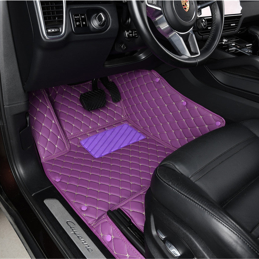 Diamond Car Floor Mats, Customizable Logo